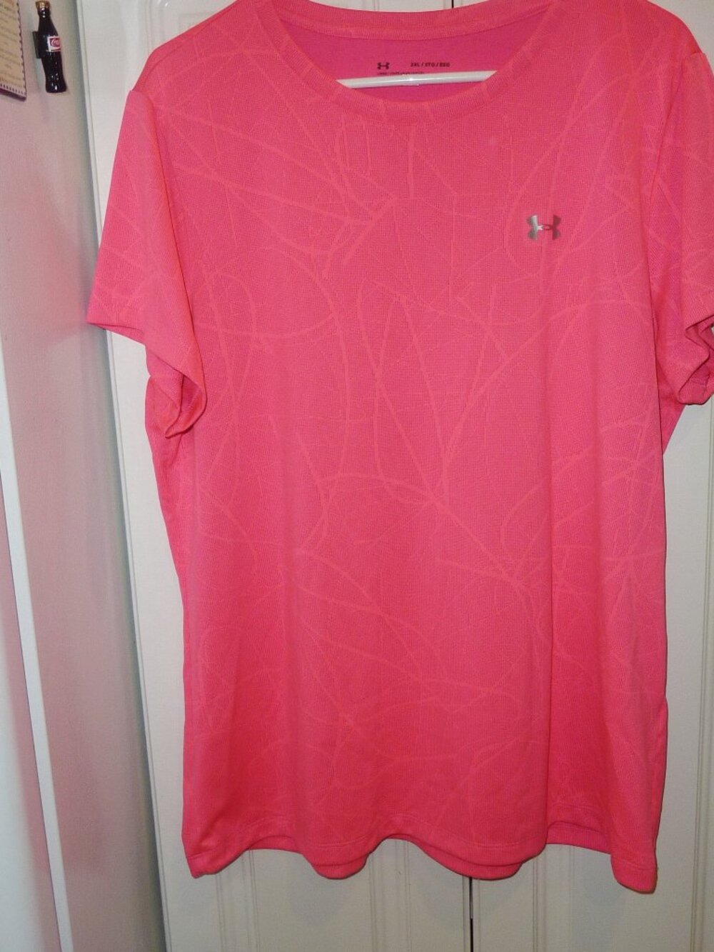 MINT Condition Under Armour Loose Fit Textured Athletic Shirt 2X XXL